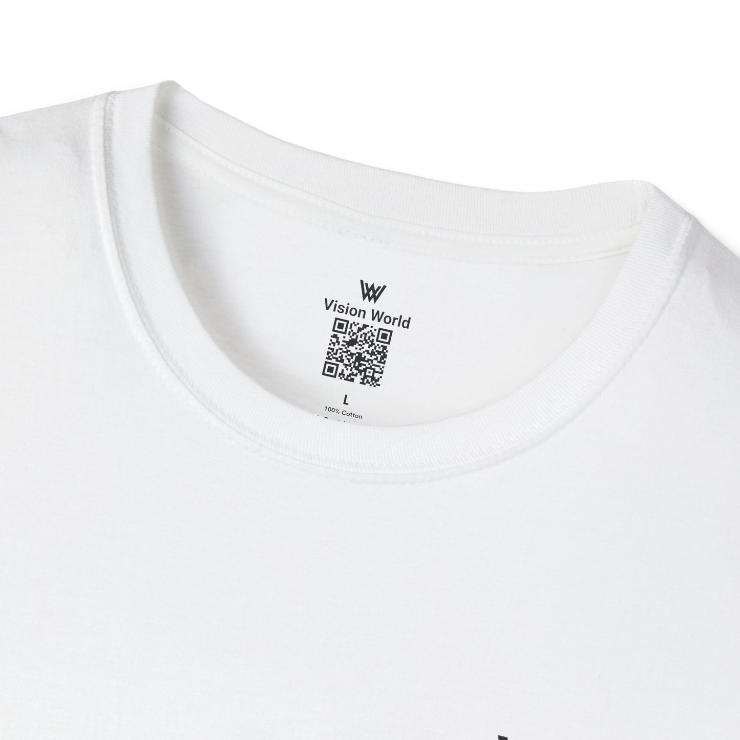 Vision World White Shirt with Boat